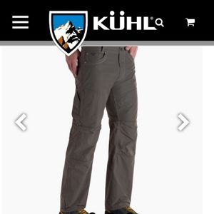 Kuhl stealth patented zip off system